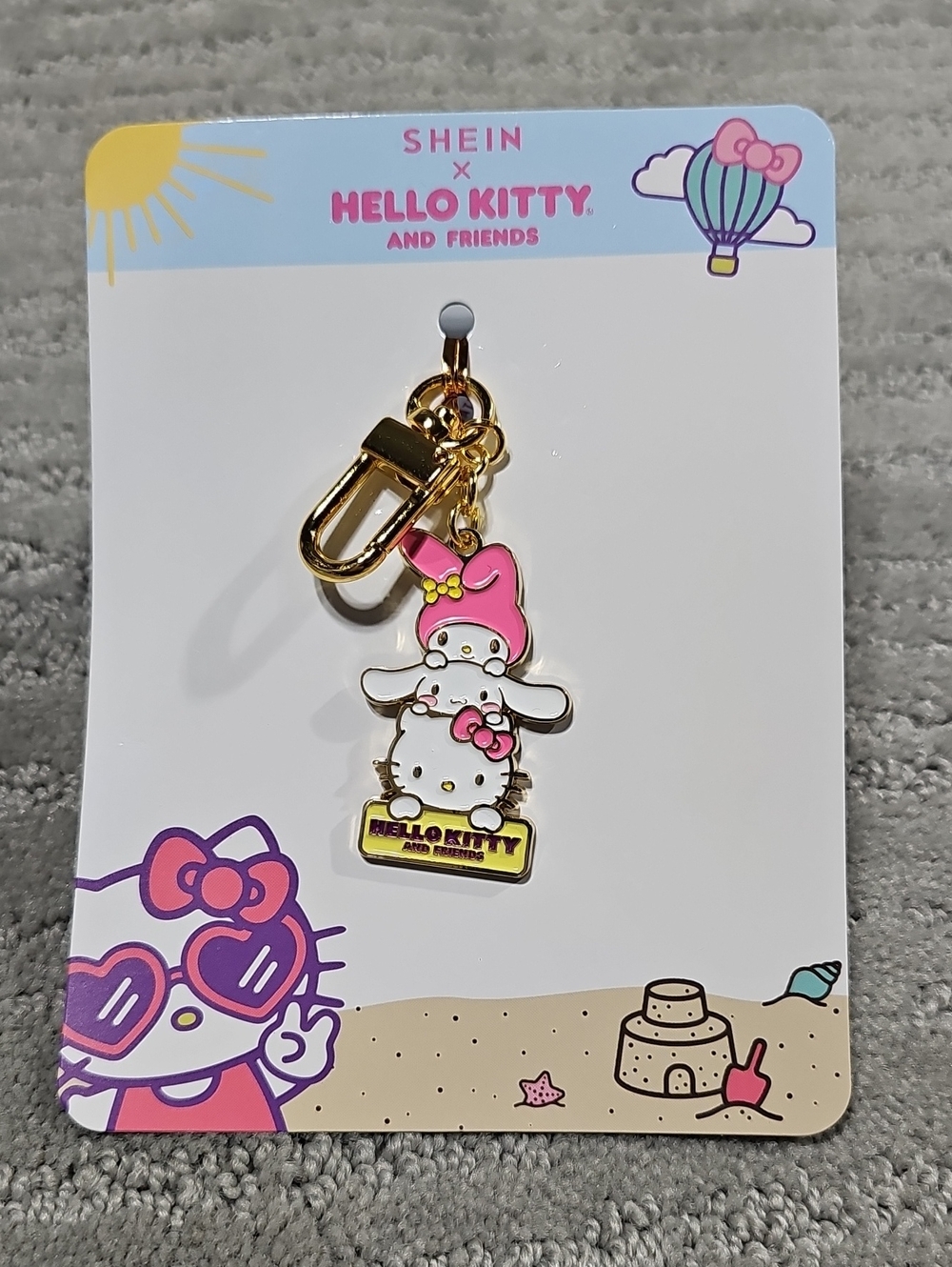 Hello Kitty and friends X SHEIN Accessories Graphic Design Bag Charm My Melody - Picture 1 of 4